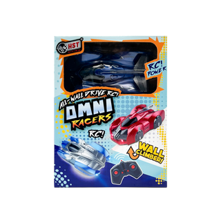 Omni Racers Wall Climbing RC Car climbing a wall