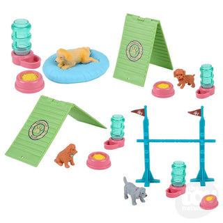 Micro Dog Playset