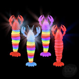 10" Light Up Wiggle Sensory Rainbow Lobster