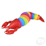 10" Light Up Wiggle Sensory Rainbow Lobster