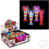 10" Light Up Wiggle Sensory Rainbow Lobster