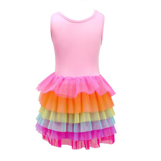Pink Poppy Fairy Butterfly Friends Dress