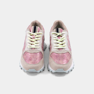 Kids Phoebe Mini Sneakers - Pink Snake