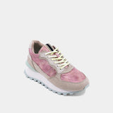 Kids Phoebe Mini Sneakers - Pink Snake