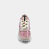 Kids Phoebe Mini Sneakers - Pink Snake