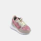 Kids Phoebe Mini Sneakers - Pink Snake