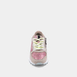 Kids Phoebe Mini Sneakers - Pink Snake