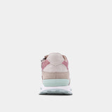 Kids Phoebe Mini Sneakers - Pink Snake