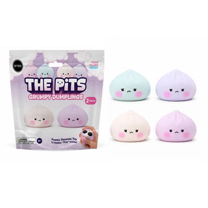 The Pits - Grumpy Dumpling 2 Pack Sensory Squishy