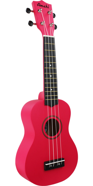 Amahi Ukulele - Hot Vibrant Pink