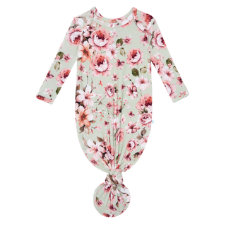 0/3M Posh Peanut Basic Knotted Gown - Millicent