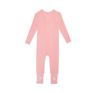 Posh Peanut Convertible One Piece Footie/Romper - Autumn Blush