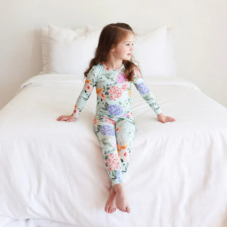 Posh Peanut 2Pc Erin Floral Pajamas