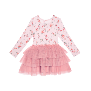 Posh Peanut Long Sleeved Tulle Dress - London