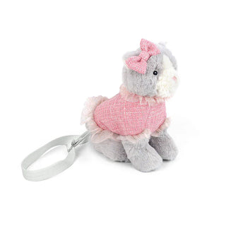 Mon Ami Gray Kitty Purse