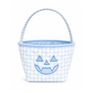 Petite Pumpkin Tote - Blue