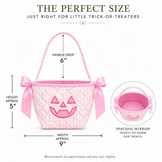 Petite Pumpkin Tote - Pink