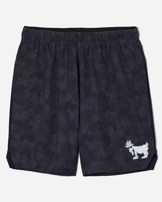 GOAT USA Black Camo 7” Athletic Shorts