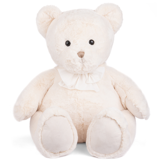 Bukowski Bears Patrick Huggy Bear giant 37 inch cream plush teddy bear