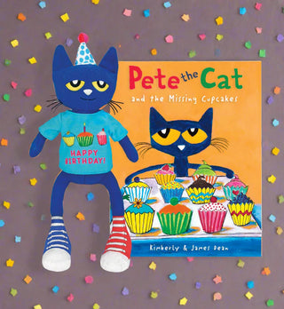 14" Pete the Cat Birthday Party Plush Doll