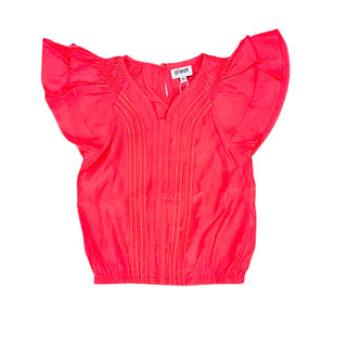 Pleat Collection Tilly Top- Watermelon