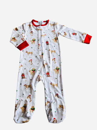 La Luna Santa Puppies Boy Footie