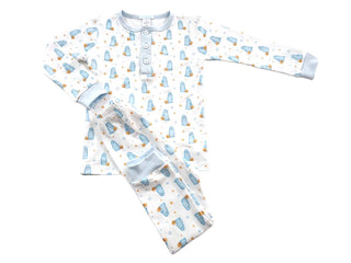 La Luna Ghost Blue Pajama Pant Set