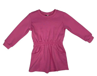 Vivi Sweatshirt Dress - Pink