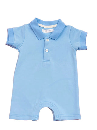 Lulu Bebe Jacob Romper - Blue