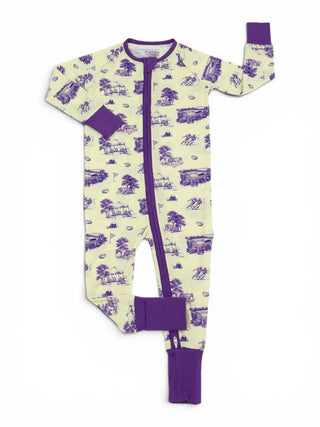 Southern Slumber Tiger Tolie Double Zipper Bamboo Sleeper