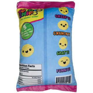 iScream Potato Chips Interactive Fleece Plush Pillow