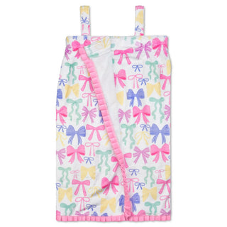 iScream Pretty Bows Plush Spa Wrap