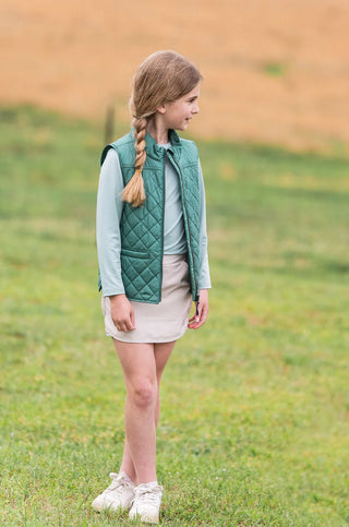 Prodoh Kids Pro Quilted Vest - Smoke Pine