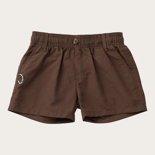 Prodoh Boys Outrigger Performance Shorts - Coffee Quartz