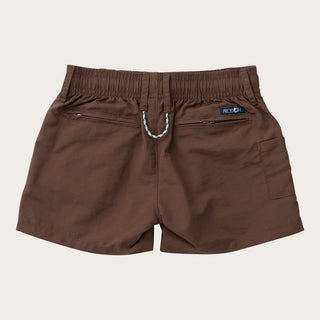 Prodoh Boys Outrigger Performance Shorts - Coffee Quartz