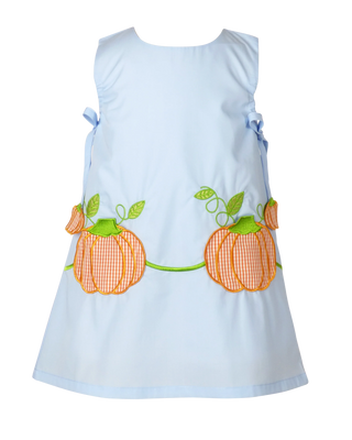 Emma Pumpkin Jumper Dress