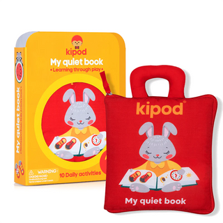 My Quiet Book - 10 Daily Activities - Montessori