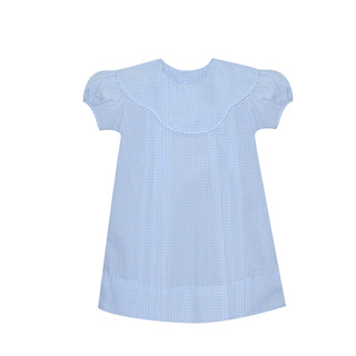 Rosalind Dress Blue Square