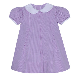 Lavender Gingham Reese Dress