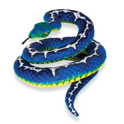 Monochomatic Blue Tree Python Real Planet Tree Python Blue/White Snake 78.7