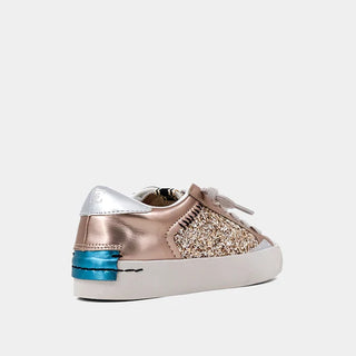 Kids Ruby Sneakers - Champagne Glitter