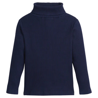 Bisby Ribbed Turtleneck - Navy
