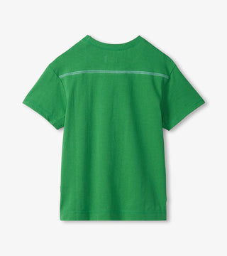 Hatley Boys Lucky Green Drop Shoulder Tee