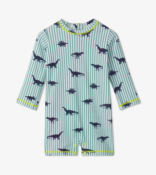 Hatley Dino Stripes One Piece Rash Guard