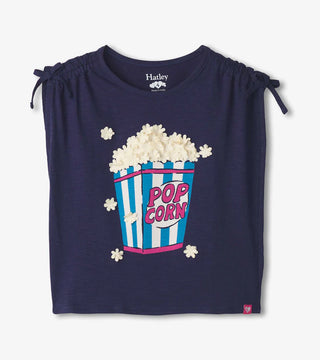 Hatley Pop Corn Cinched Shoulder Top
