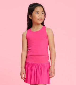 Pink Yarrow Tank with Built in Bra