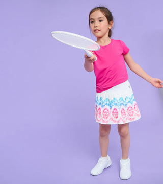 Sunburst Pleated Skort