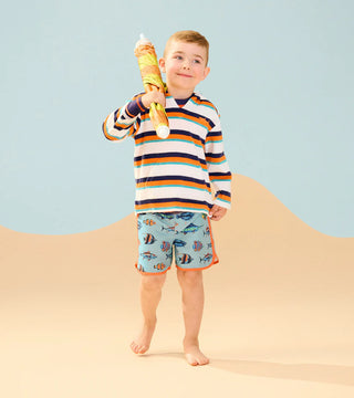 Hatley Tropical Fish Swim Trunks
