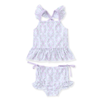 Swoon Baby Lavender Garden 2Pc Swimsuit