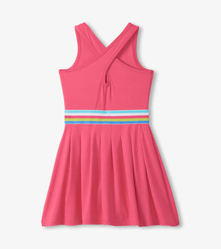 Hatley Fandango Pink Pleated Active Dress